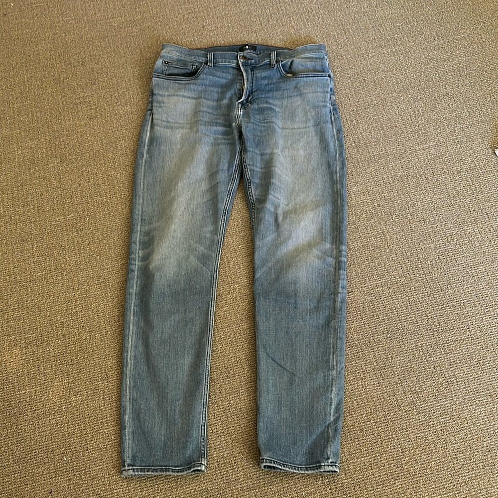 Light blue 7 for all mankind jeans